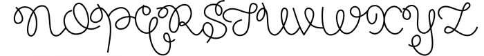 Spring Sunshine - A Serif & Script Font Duo 1 Font UPPERCASE