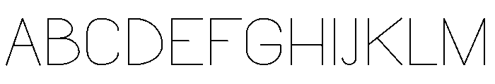 SP Butch Lite Light Font UPPERCASE