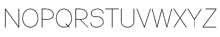 SP Butch Lite Light Font UPPERCASE
