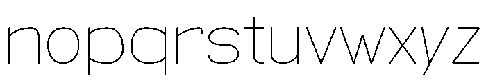 SP Butch Lite Light Font LOWERCASE
