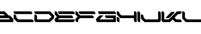 SPACE ARMOR Font UPPERCASE