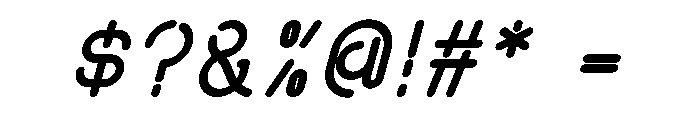 SPACE FUTURE Bold Italic Font OTHER CHARS
