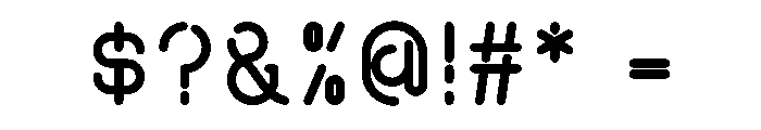SPACE FUTURE Bold Font OTHER CHARS