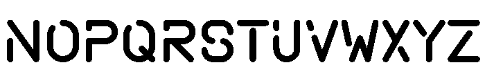 SPACE FUTURE Bold Font UPPERCASE