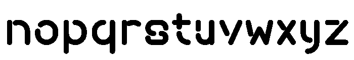 SPACE FUTURE Bold Font LOWERCASE