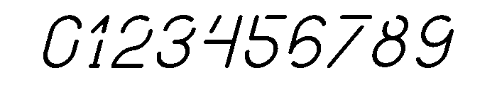 SPACE FUTURE Italic Font OTHER CHARS