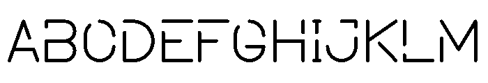 SPACE FUTURE Font UPPERCASE