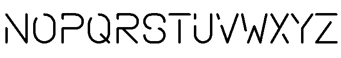 SPACE FUTURE Font UPPERCASE