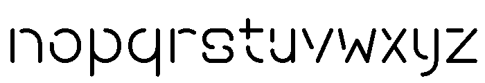 SPACE FUTURE Font LOWERCASE