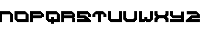 SPACE JAEGER Font LOWERCASE