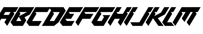 SPACE MISSION Font LOWERCASE