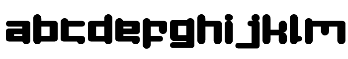 SPACE OBJECT Font LOWERCASE