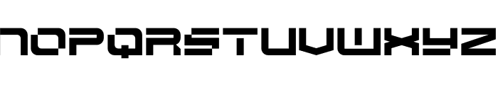 SPACE RACER Font UPPERCASE