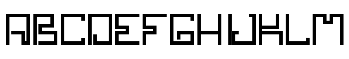 SPACEWORM Font UPPERCASE