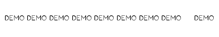 SPOTNIKdemo Font OTHER CHARS