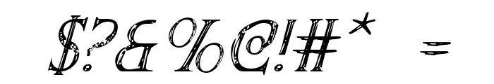 SPQR Italic Font OTHER CHARS