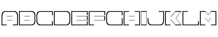 Spac3 neon Font LOWERCASE
