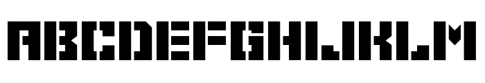 Space Cadets Font LOWERCASE