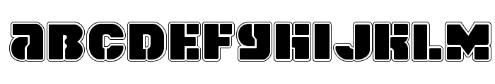 Space Cruiser Academy Font LOWERCASE