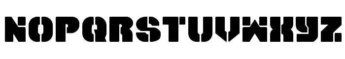 Space Cruiser Font LOWERCASE