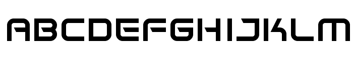 Space Frigate Font UPPERCASE