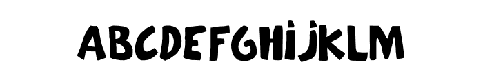 Space Garden Font LOWERCASE