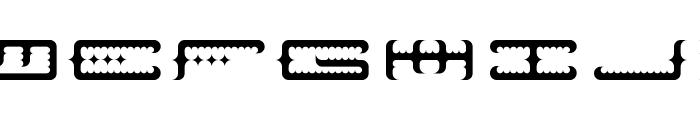 Space Odin Regular Font LOWERCASE