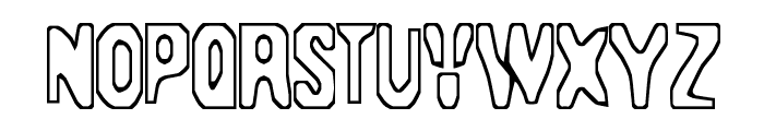 Space-ship 354 Font UPPERCASE