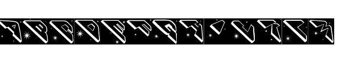 SpaceAttackTwo Font UPPERCASE