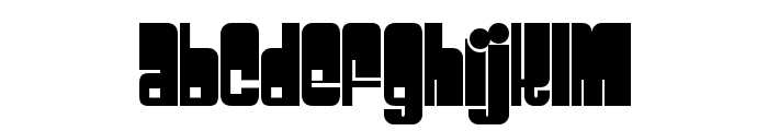 Spacebeach Font LOWERCASE