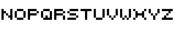 Spacebit Font UPPERCASE