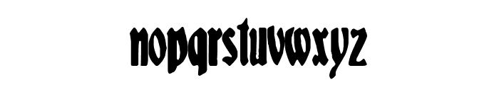 Spaniard Soldier Font LOWERCASE