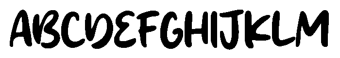 Spark Water Font UPPERCASE