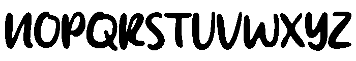 Spark Water Font UPPERCASE
