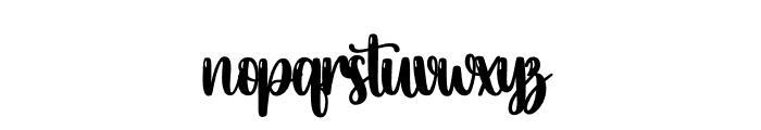 Sparkling Christmas Font LOWERCASE