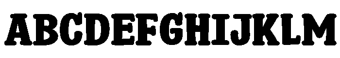 Sparky Stones Regular Font UPPERCASE