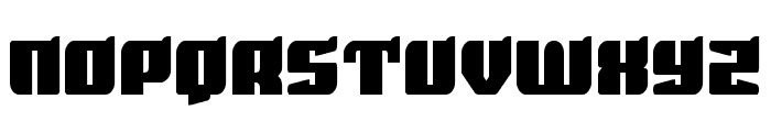 Spartaco Straight Font UPPERCASE