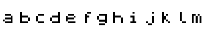 Speccy Font LOWERCASE