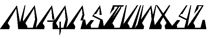 Specere Regular Font UPPERCASE