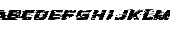 Special Speed Agent Font UPPERCASE