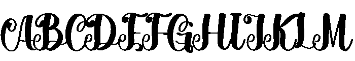 Speciality Font UPPERCASE