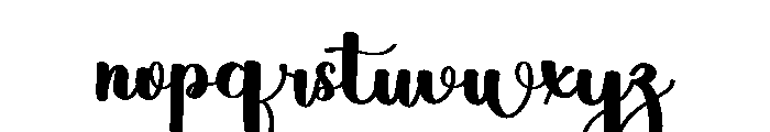 Speciality Font LOWERCASE