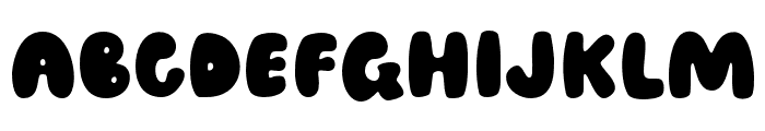 Speed Bubble Font UPPERCASE