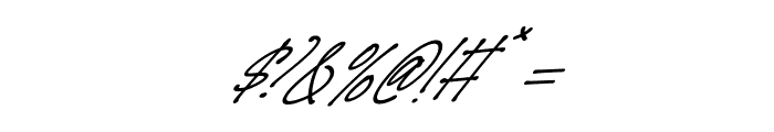 SpeedWritten Italic Font OTHER CHARS