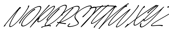SpeedWritten Italic Font UPPERCASE