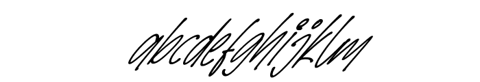 SpeedWritten Italic Font LOWERCASE