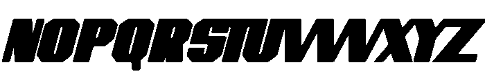 Speedo Font UPPERCASE