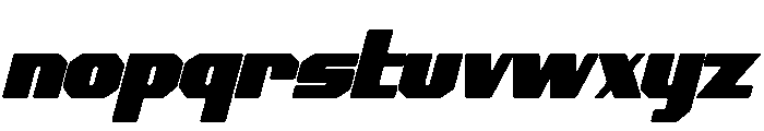 Speedo Font LOWERCASE
