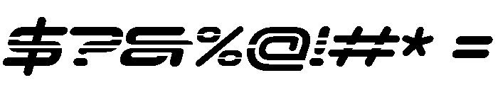 Speeed PERSONAL Regular Font OTHER CHARS