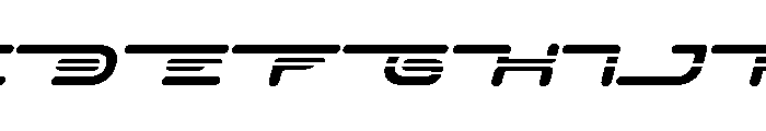 Speeed PERSONAL Regular Font UPPERCASE